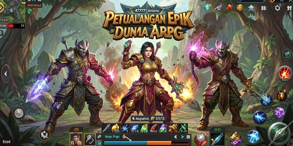 Tampilan gameplay A7777 yang penuh aksi dan petualangan tak terlupakan.