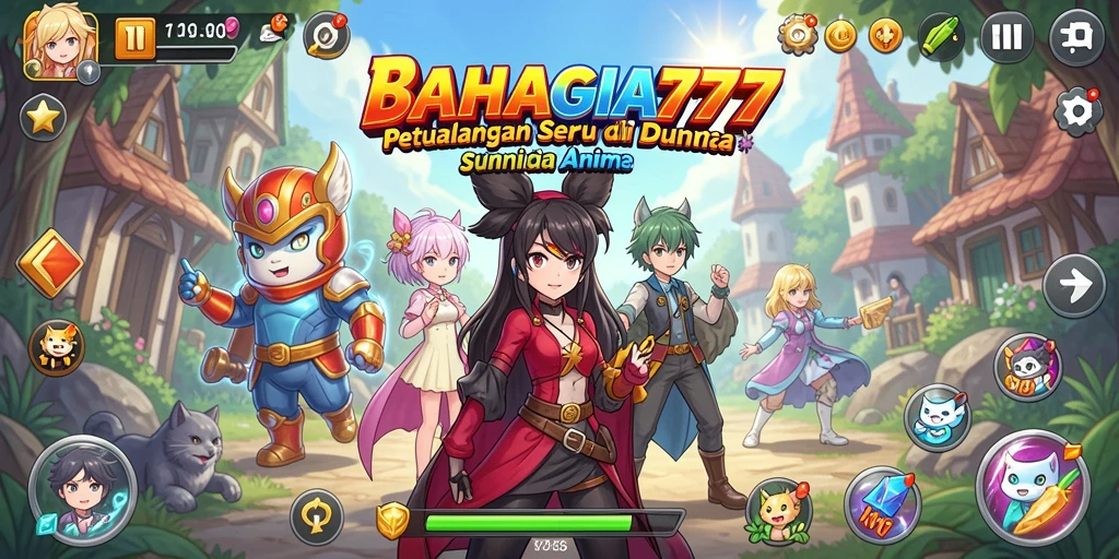 Tampilan gameplay seru dari BAHAGIA777 yang mengundang.