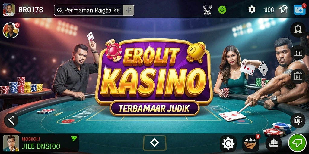 Tampilan screenshot <strong>BRO178</strong> menampilkan gameplay yang menegangkan dan seru di Kasino.