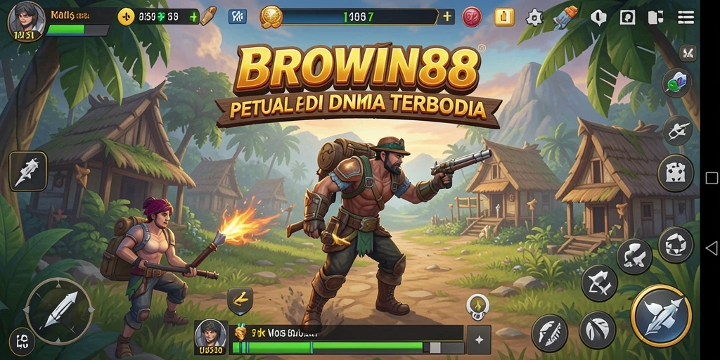 Tampilan gameplay BROWIN88 yang menakjubkan dalam dunia Open World.