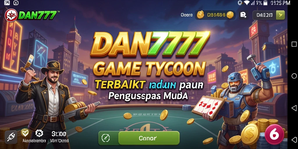 Tampilan gameplay Tycoon yang menarik dan penuh strategi.