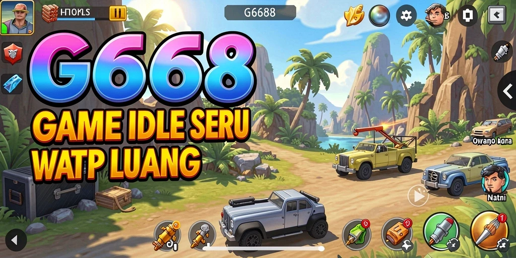 Tangkapan layar G668 menunjukkan karakter yang bekerja dalam gameplay Idle.