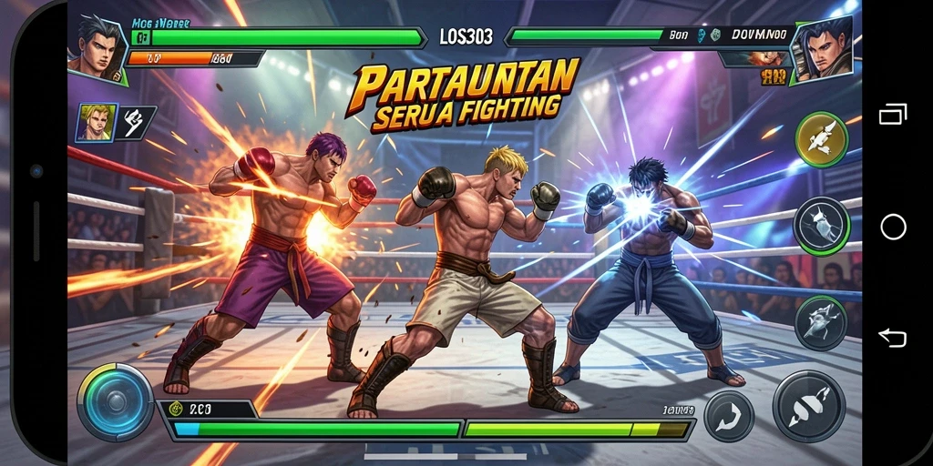 Gameplay LOS303 yang mendebarkan dengan pertarungan karakter yang intens.