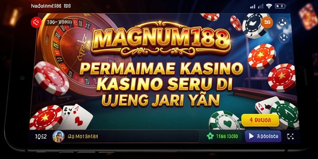 Tampilan menarik dari gameplay MAGNUM188 yang penuh aksi Kasino.
