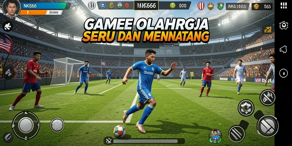 Screenshot gameplay <strong>NK666</strong> menunjukkan aksi mendebarkan dalam olahraga.