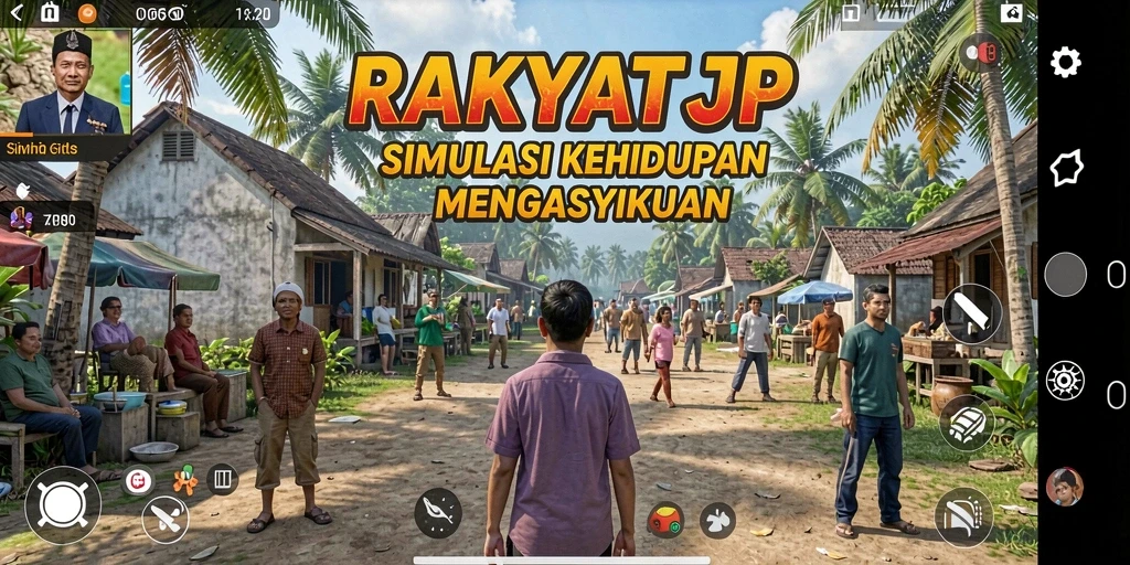 Tampilan menarik dalam gameplay RAKYATJP yang menampilkan interaksi karakter.