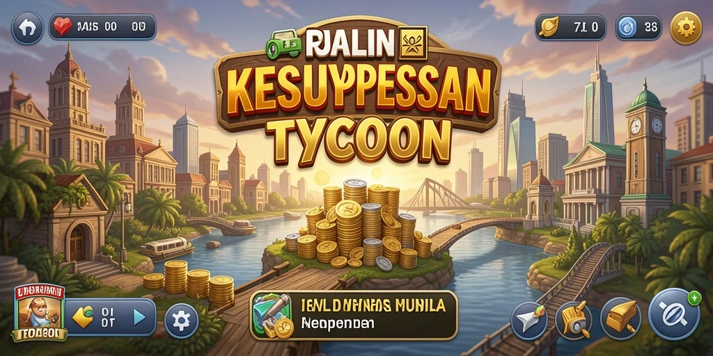 Tampilan gameplay RPRR yang menarik dan menantang di dunia Tycoon.
