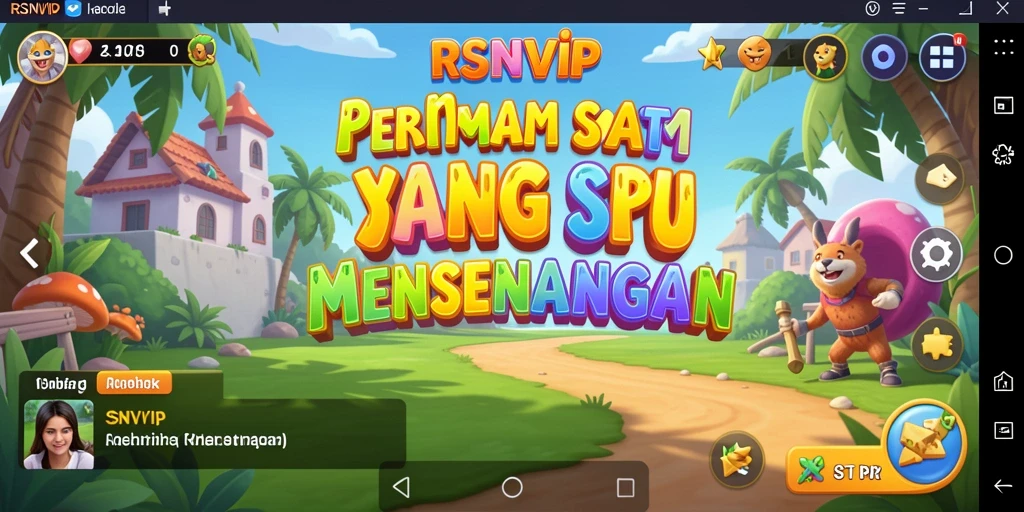 Tampilan gameplay RSNVIP yang menarik dan menyenangkan.