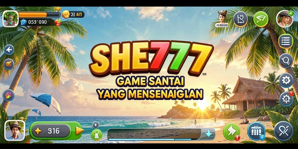 Tangkapan layar gameplay SHE777 yang ceria dan menarik.