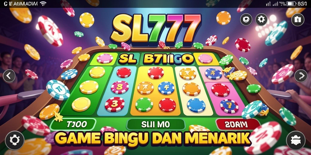Screenshot gameplay SL777 menampilkan momen seru saat bermain Bingo.