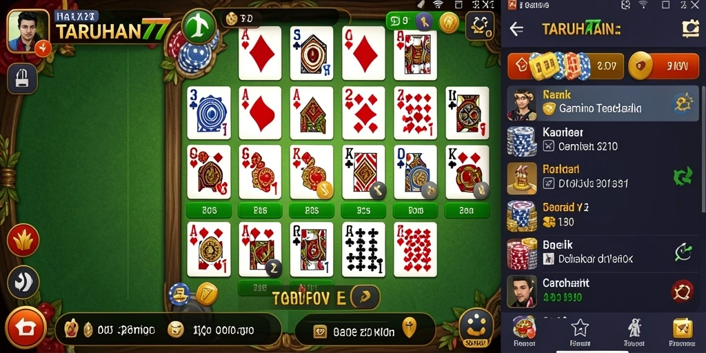 Tampilan gameplay menarik dari TARUHAN77 yang memikat.
