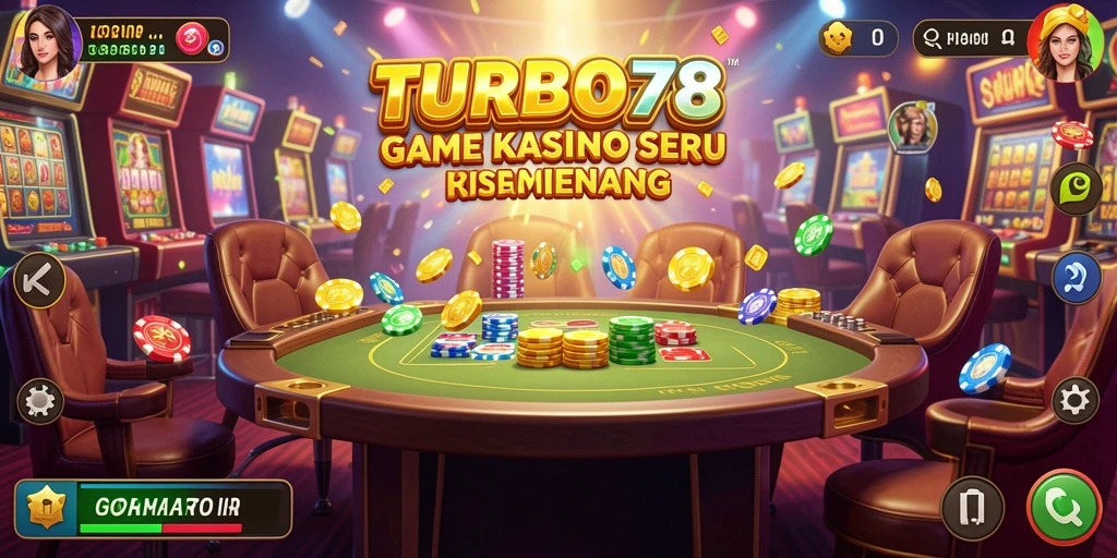 Tampilan menarik dari gameplay Kasino TURBO78 yang penuh aksi.